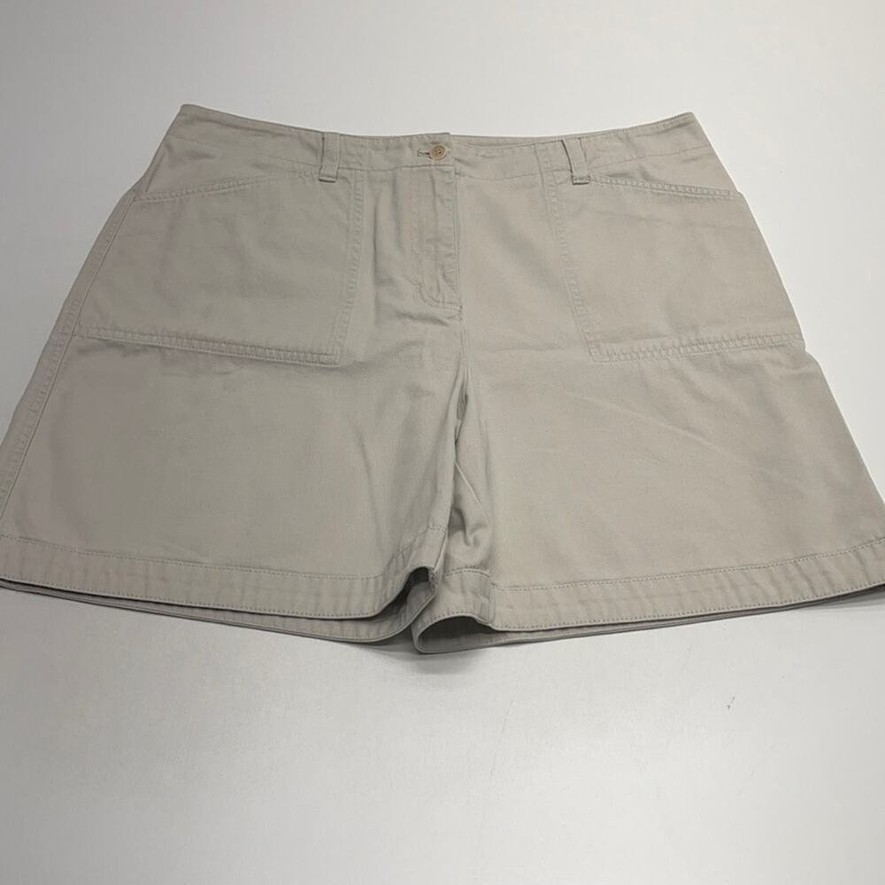 JONES NEW YORK Women’s 14 Khaki Cotton Shorts